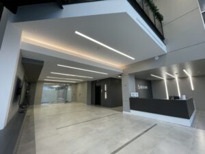LED Strip Lighting Installation in Southpark business Charlotte NC