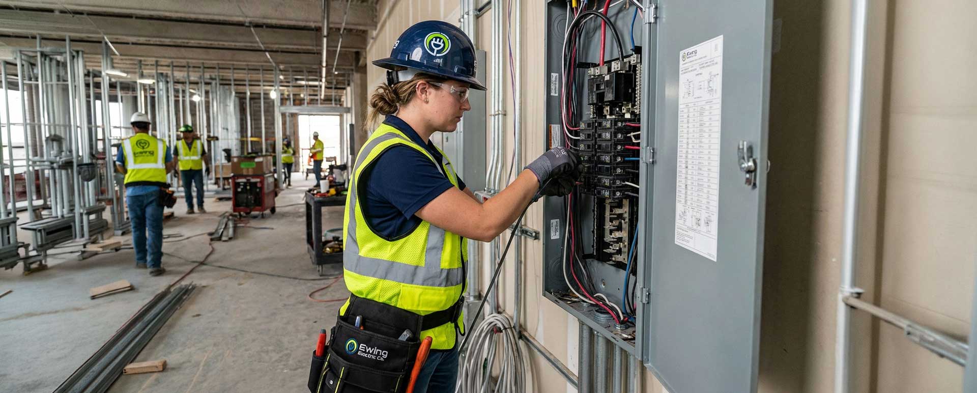 Ewing Electric Co is your trusted electrician for wiring and rewiring your home or business.